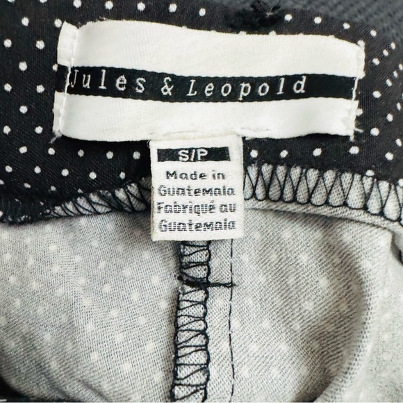 Jules & Leopold Black Ankle Cropped Pants - Picture 4 of 4
